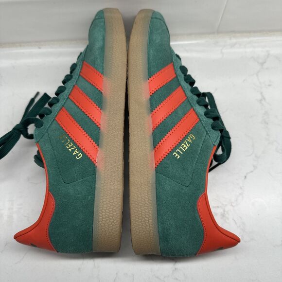 Adidas Originals Gazelle (COLL GREEN/PRELOVED RED/GUM 3) Men\'s Shoes 7.5 IG6200 main image 13